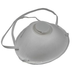 stofmasker met ventiel wit CE gekeurd
