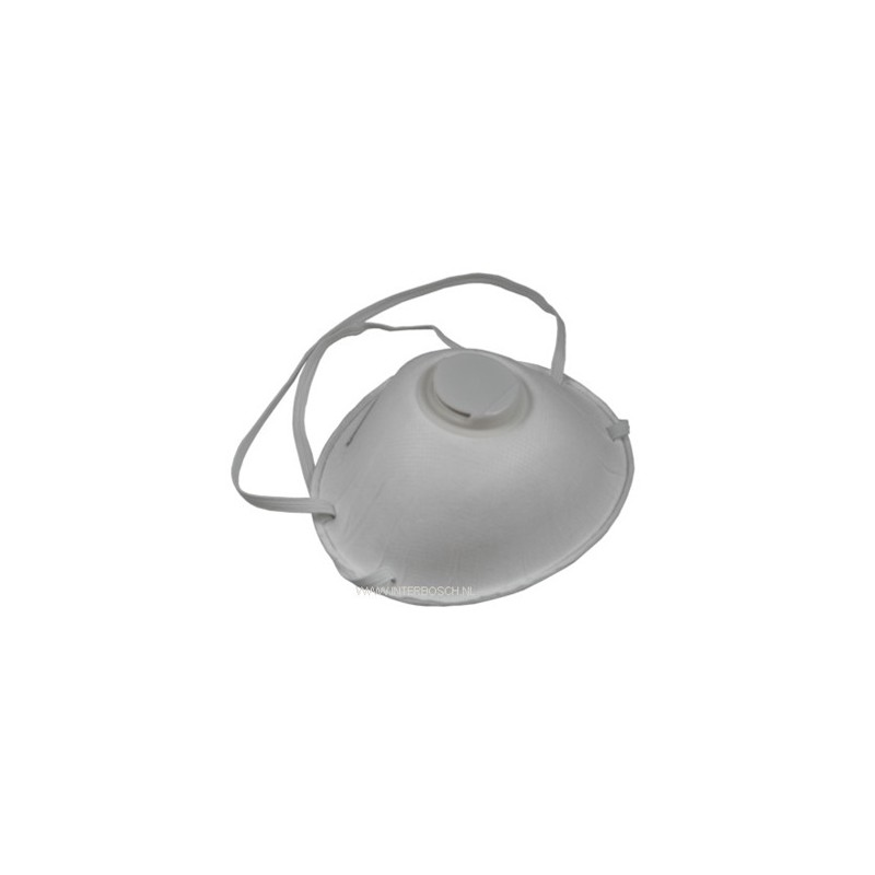 stofmasker met ventiel wit CE gekeurd stofmasker met ventiel wit CE gekeurd
