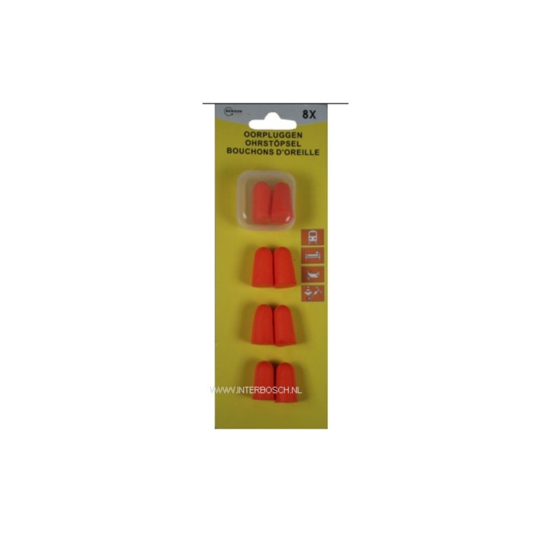 bouchons d'oreille 8 pcs silicone