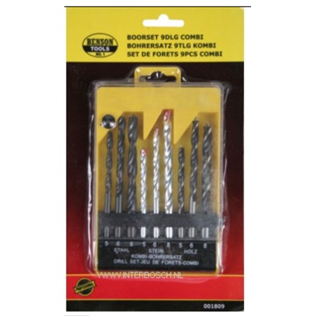 boorset 9 DLG combi best buy cassette