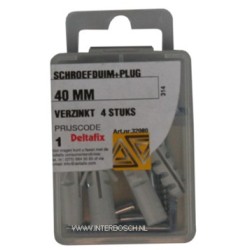 quincaillerie crochet à vis extra lourd 40mm