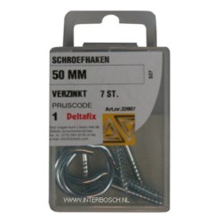 quincaillerie crochet à visser 50 mm