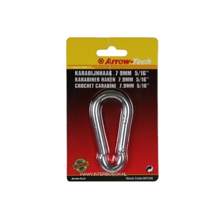 Karabijnhaak 7.9 mm 5/16" B/C