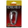 Mousqueton de sécurité 9.5 mm 3/8" B/C