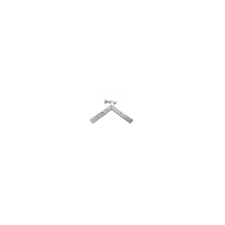 QUINCAILLERIE ÉQUERRE DE CADRE 4 PCS 100X100X15MM