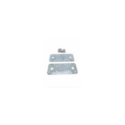 IJZERWAREN VERBINDINGSPLAAT 2 DLG 135 X 55 MM