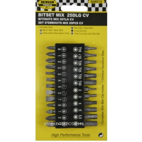 bitset 25 delig mix cv