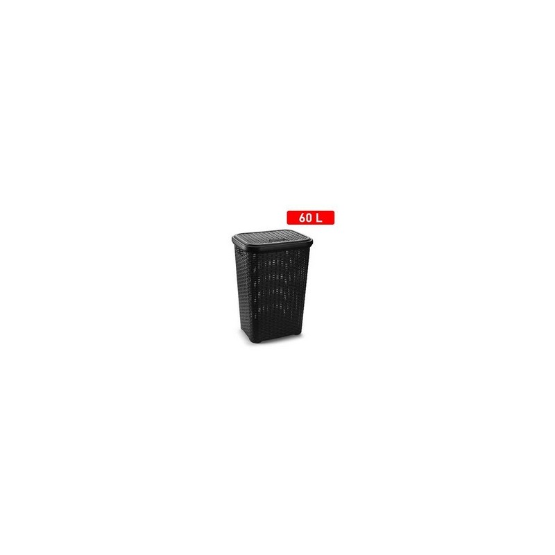 Rattan wasmand zwart Wengue Rattan wasmand zwart Wengue