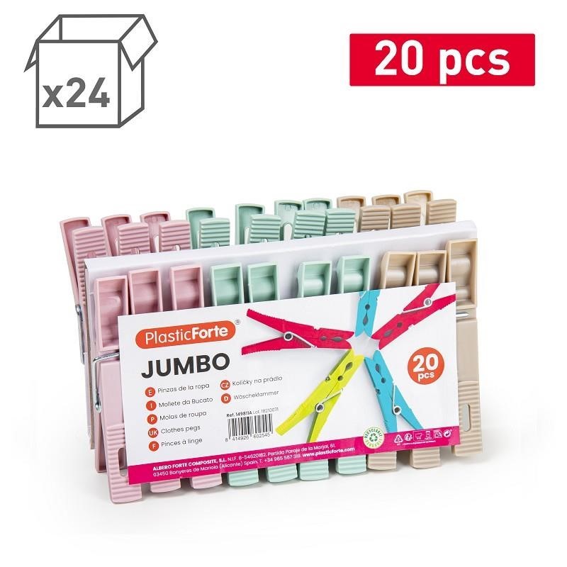 Wasspelden 20 pcs jumbo Wasspelden 20 pcs jumbo