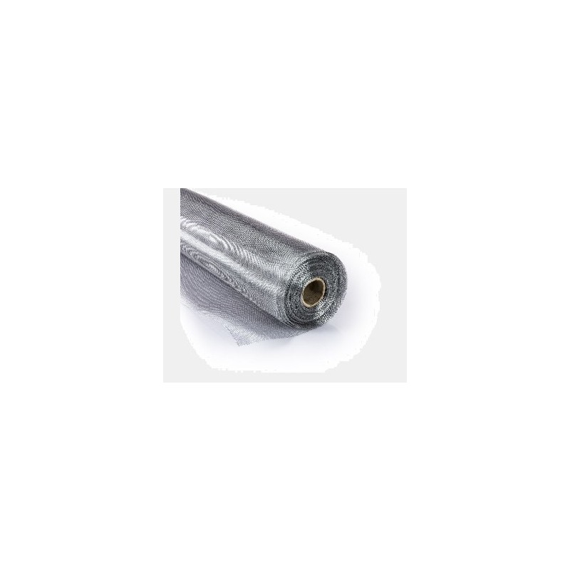 Muggengaas 120cm x 30m inox