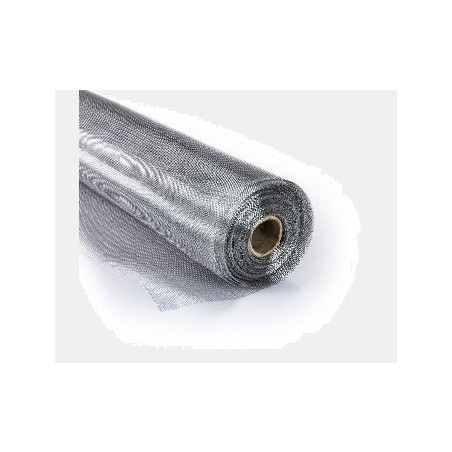 Muggengaas 120cm x 30m inox