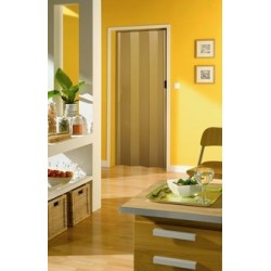 Vouwdeur natural hout 84x205cm