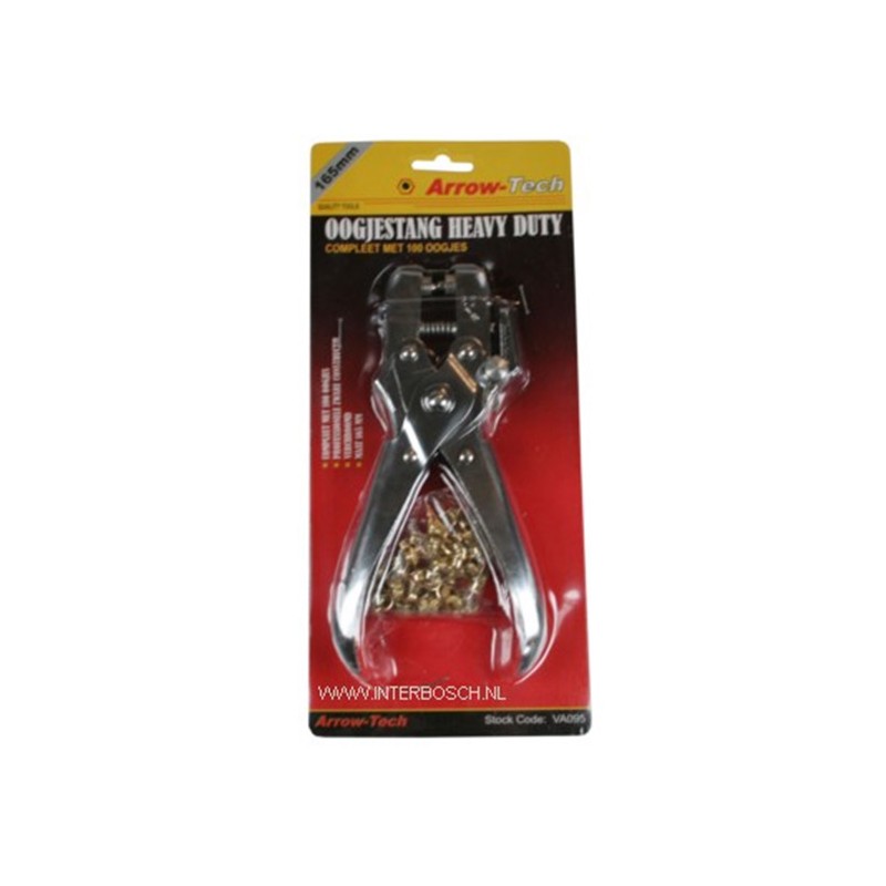 pince à oeillets profi + 100 oogjes