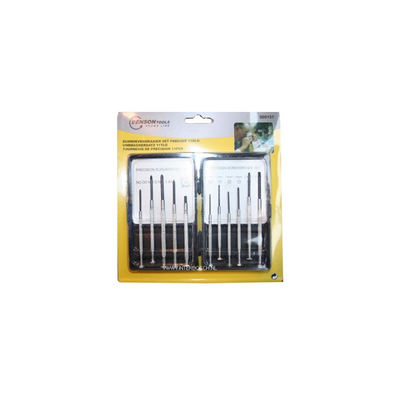tournevis 11 pcs horloge B/C tournevis 11 pcs horloge B/C