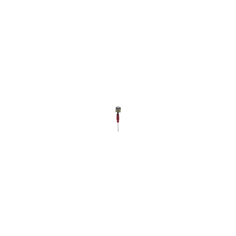 SCHR DR PLAT 3 X 75 ROOD/ZWART CRV