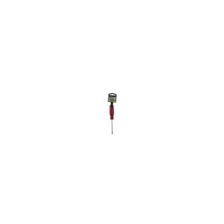 SCHR DR PLAT 3 X 75 ROOD/ZWART CRV