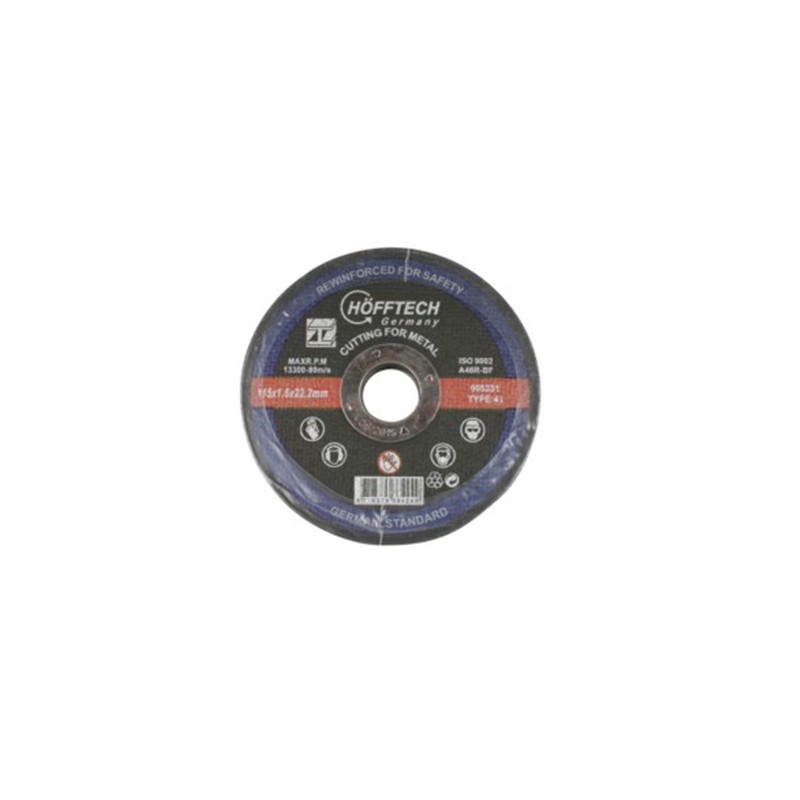 disque de meuleuse métal dia 115x1.6x22.2mm