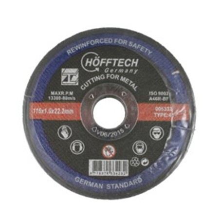 disque de meuleuse métal dia 115x1.0 mm