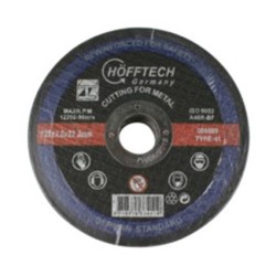 disque de meuleuse métal dia 125 x 2.0 x 22.2 mm