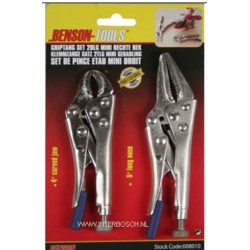 tang griptang set 2 dlg mini rechte bek