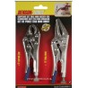 tang griptang set 2 dlg mini rechte bek