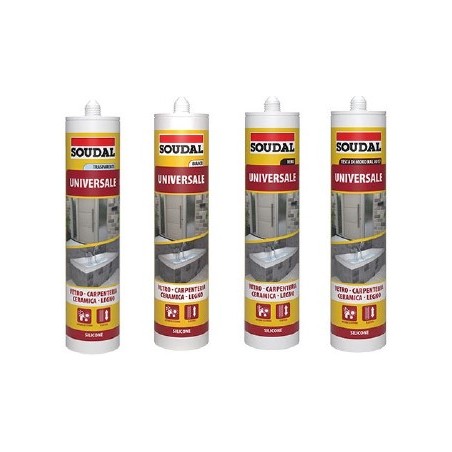 Soudal silicone kit transparant universeel