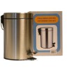 poubelle 3L inox