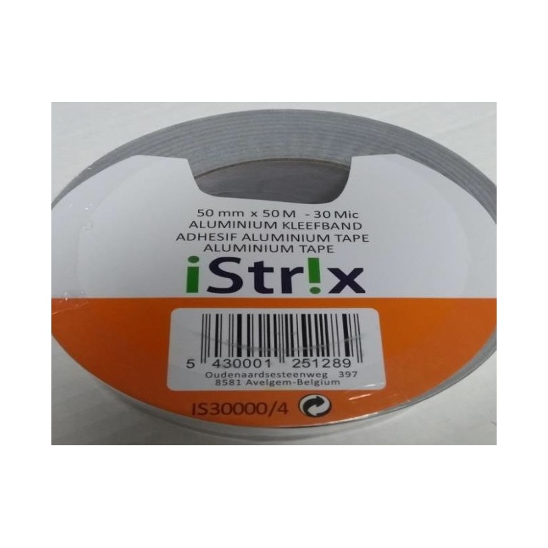Istrix alutape 50mmx50m /30My Istrix alutape 50mmx50m /30My