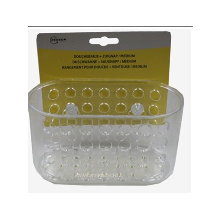 rangement pour douche + ventouse / medium