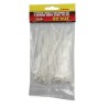 tie ribs 2.5 x 100mm / 100 delig wit