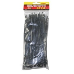 serre cables 3.6 x 200mm / 100 pcs noir
