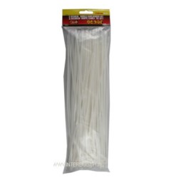 tie ribs 3.6 x 300mm / 100 delig wit