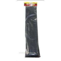 tie ribs 4,8 x 430mm / 100 delig zwart