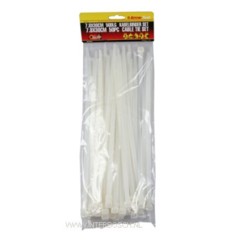Tie ribs 7.8 x 300mm / 50 dlg wit
