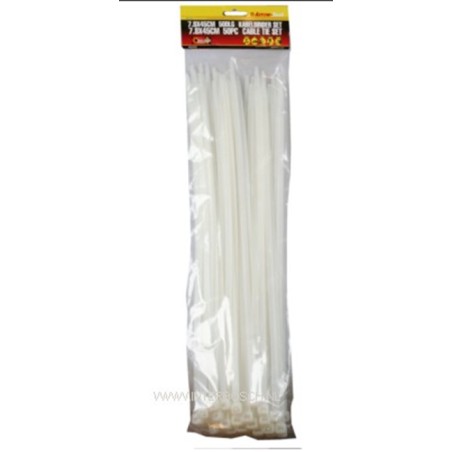 Tie ribs 7.8 x 450mm / 50 dlg wit