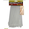 serre cables 4.8 x 200 mm / blanc 100 pcs
