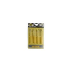 schraper vijlset set 10 dlg diamant