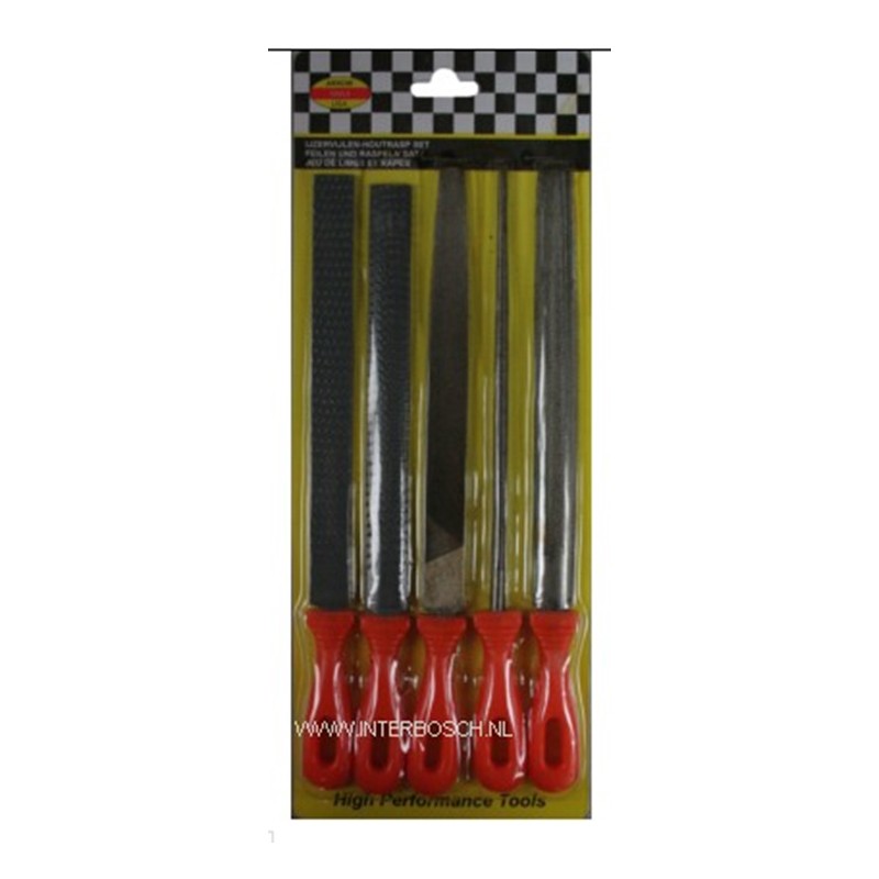 jeu de limes - râpes 5 pcs