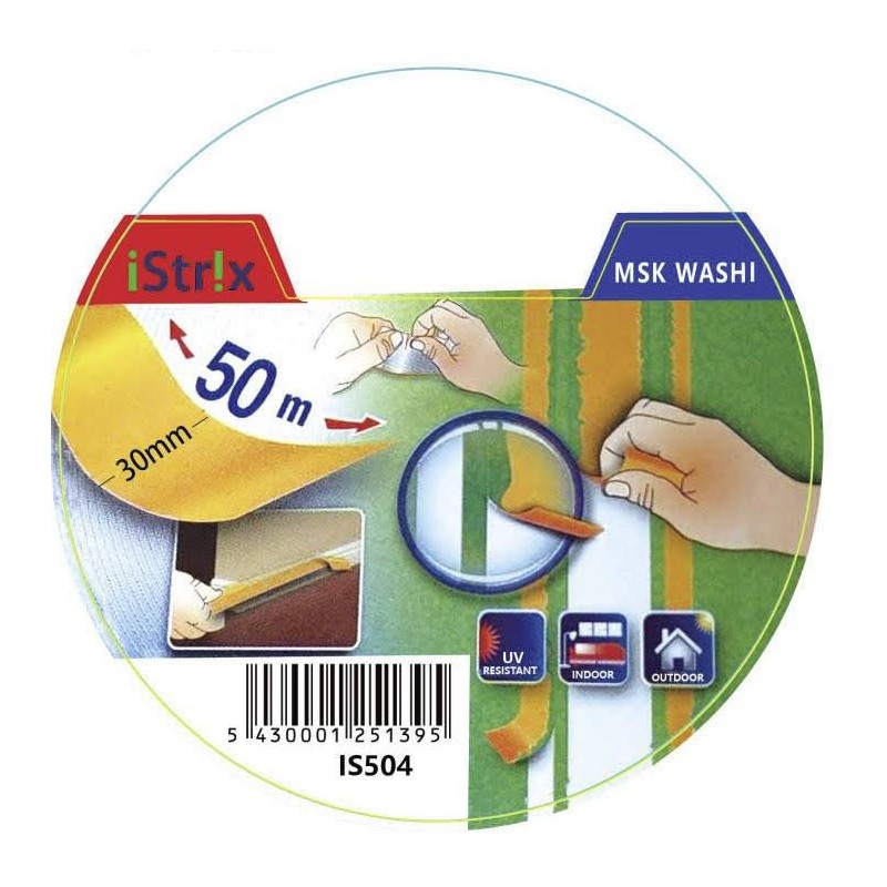 MASKING TAPE WASHI 95° C MM30 X 50M