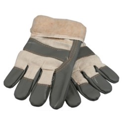 werkhandschoen winter met bont