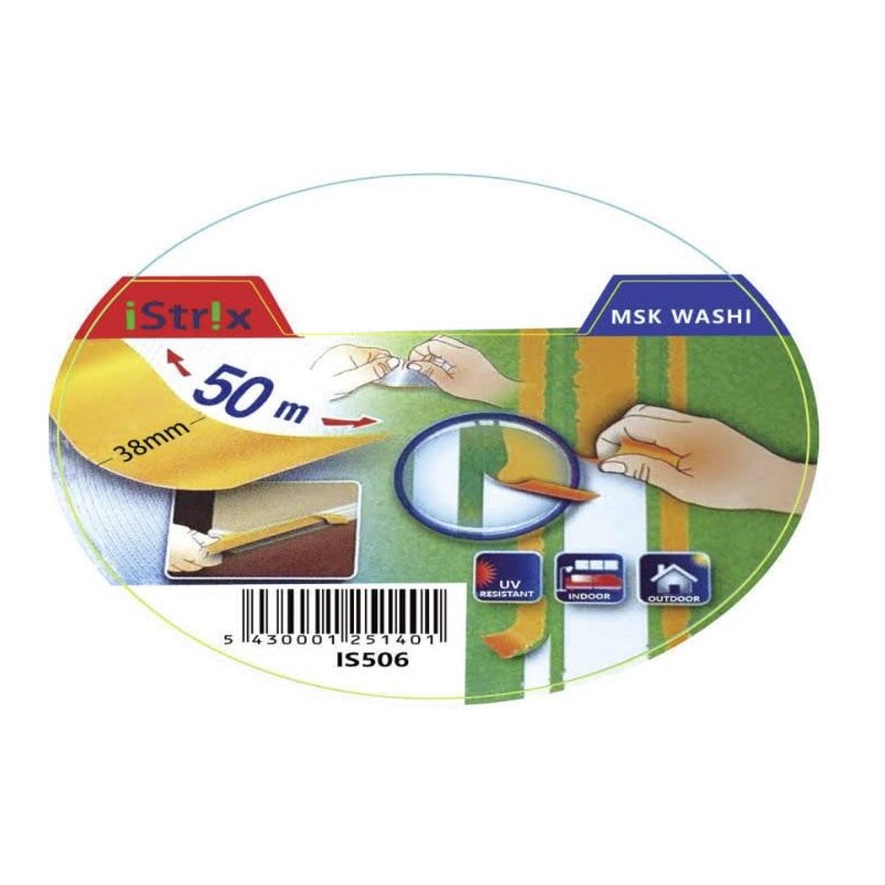 MASKING TAPE WASHI 95° C MM38 X 50M