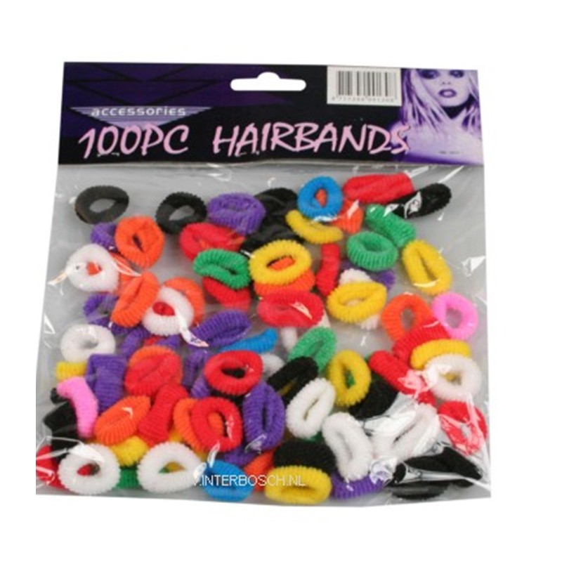 Haarelastiek 100 dlg