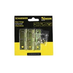scharnieren 2 dlg 2.5" x 1.4" 64mm x 35 mm
