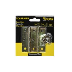 scharnier 2 dlg 76mm x 45 mm