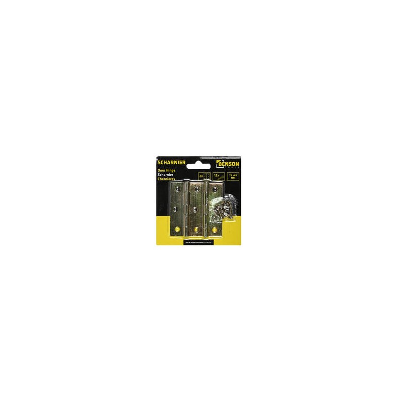 scharnier 2 dlg 76mm x 45 mm