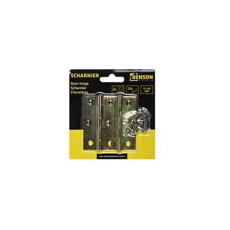 scharnier 2 dlg 76mm x 45 mm
