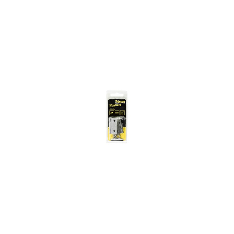 Scharnier 1,50" 2 dlg RVS Scharnier 1,50" 2 dlg RVS