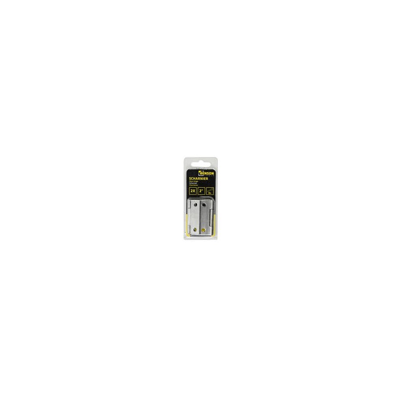 Charnières 2 pcs 2" acier inoxydable Charnières 2 pcs 2" acier inoxydable