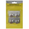 handdoek houder RVS 4 delig