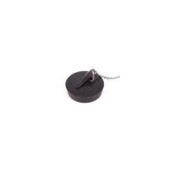 GOOTSTEENDOP 44 MM + RVS KETTING 30 CM